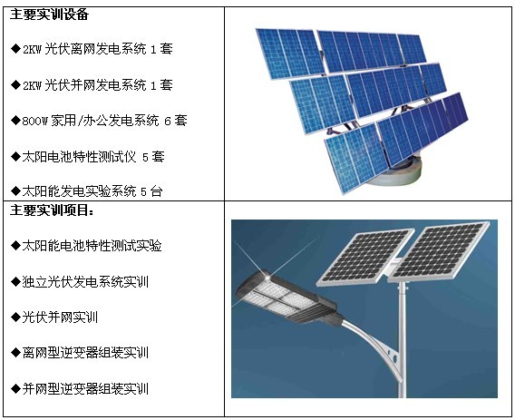 光伏技术实训室